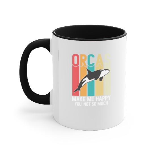 King Orca, Ruler of the Seas Accent Mugs