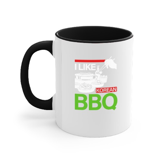 Korean BBQ, Korean Accent Mugs