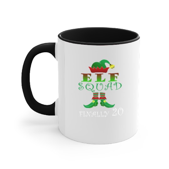 20 years elves birthday fantasy Accent Mugs
