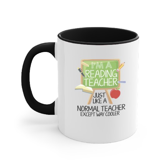 Reading Teacher Accent Mugs