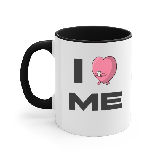 I Love Me 7 Accent Mugs