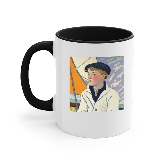 The Voyage Continues Sailor Boy Matisse Accent Mugs