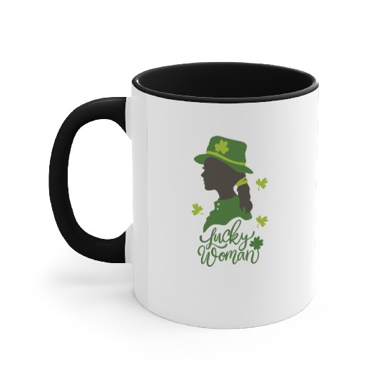 St Patricks Day | Lucky Women Accent Mugs