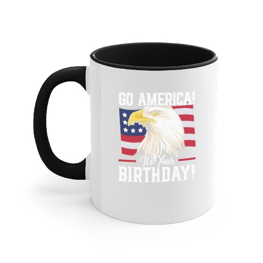 Patriotic America USA Flag 4th Of July American Accent Mugs