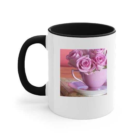 Beautiful Floral print Accent Mugs