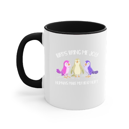 Bird Owner Bird Lover Ornithology Birdwatching Accent Mugs