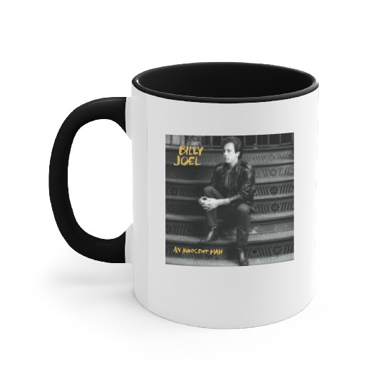 Billy Joel an innocent man Accent Mugs