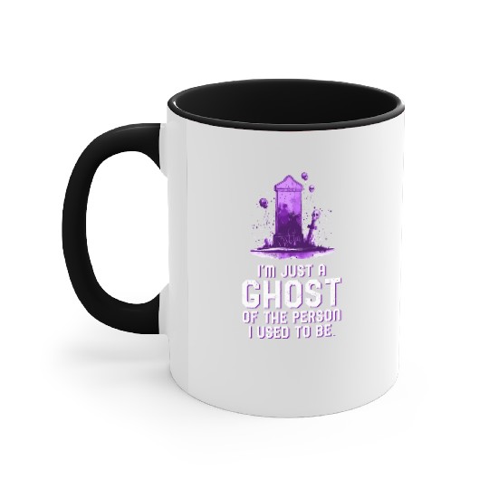 A Ghost Of Who I Used To Be Emo Unisex Accent Mugs