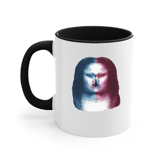 Monalisa Concept Leonardo Da Vinci Accent Mugs