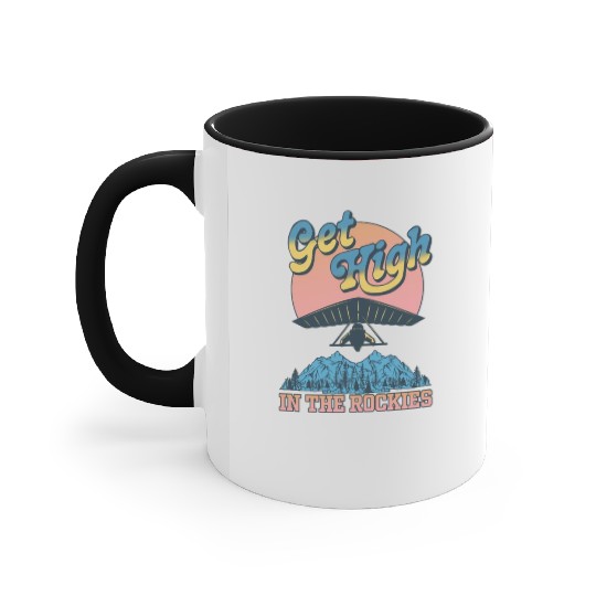Get High in the Rockies Accent Mugs