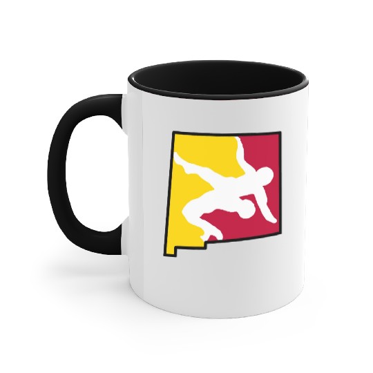 New Mexico Wrestling Accent Mugs