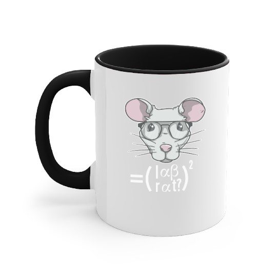 Lab Rat Science Chemistry Professor Laboratory Accent Mugs