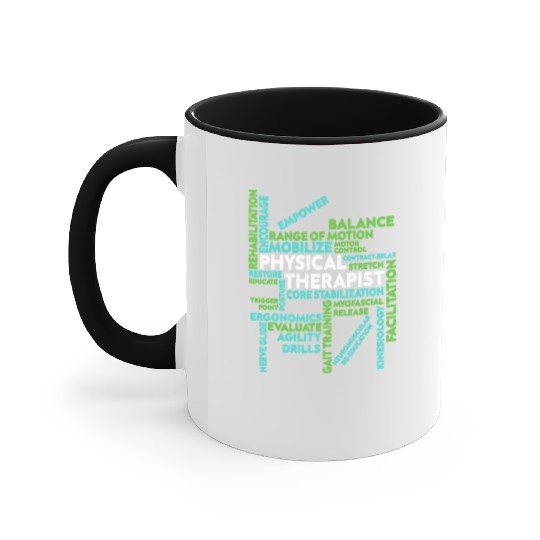 Physical Therapist Accent Mugs Mobilize Core