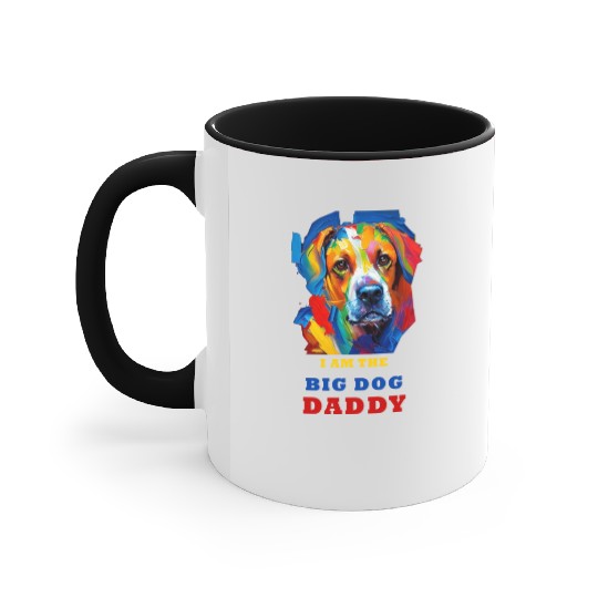 Big Dog Daddy Accent Mugs