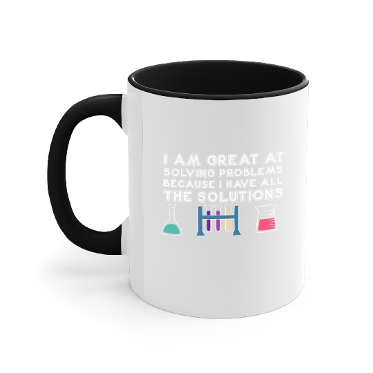 Funny Science Laboratory Chemist Technician Accent Mugs