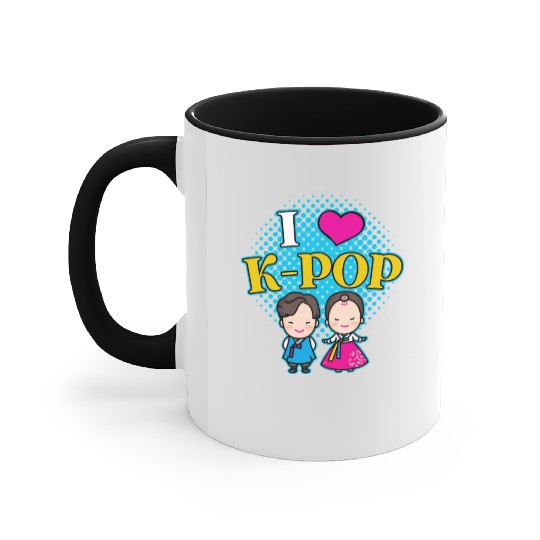 K-Pop K-drama Korean Music KPop Kdrama Gift Accent Mugs