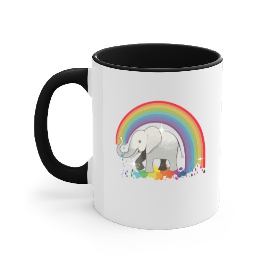 Elephant Lover Wildlife Animal Zoo Zookeeper Accent Mugs