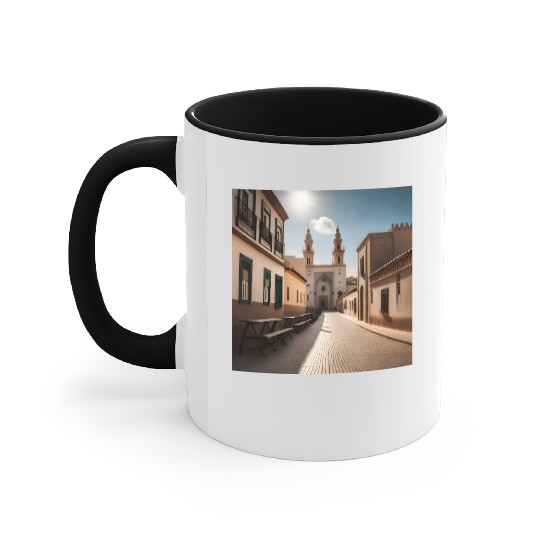 Fantasy pictures ,town Morocco ,city casablanca Accent Mugs