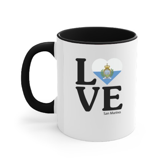 Love San Marino Accent Mugs