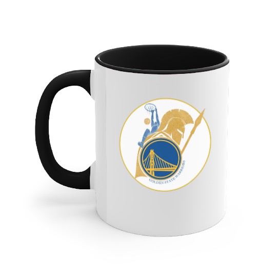 New Era Golden State Warriors Team Logo T-Shir Accent Mugs