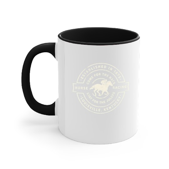 Derby Day Kentucky Horse Racing And Mint Juleps Accent Mugs
