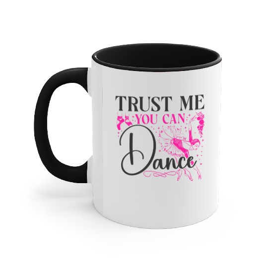 Ballet Dancer Dance Girl Ballerina Accent Mugs