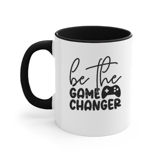 Be The Game Changer Accent Mugs