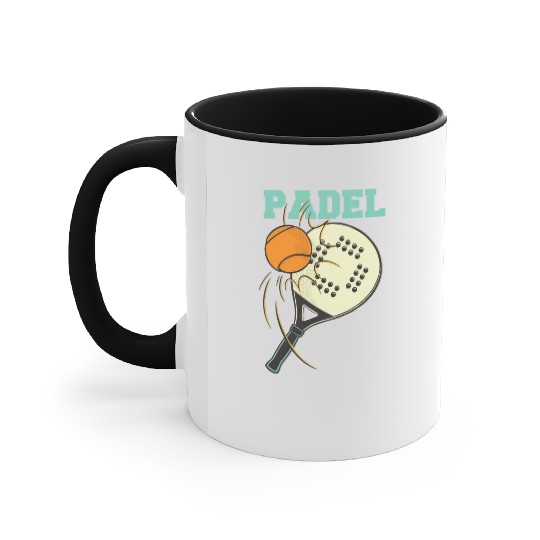 Padel Tennis Paddle Paddleball Padel Platform Accent Mugs
