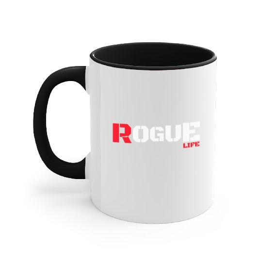 Armed Forces Rogue Warrior Bad Gaming Military Tou Accent Mugs