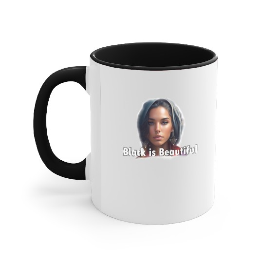 Black is Beautiful Accent Mugs