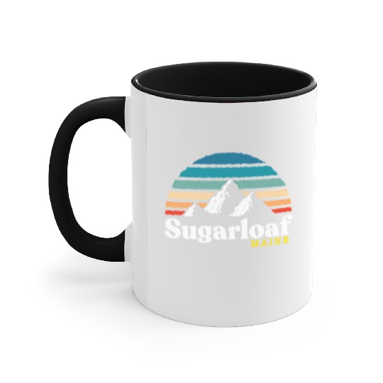 Sugarloaf Maine Usa Ski Resort 1980S Accent Mugs