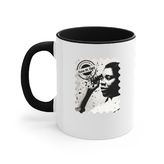 Juneteenth Day, 19 June / Independence Day Accent Mugs