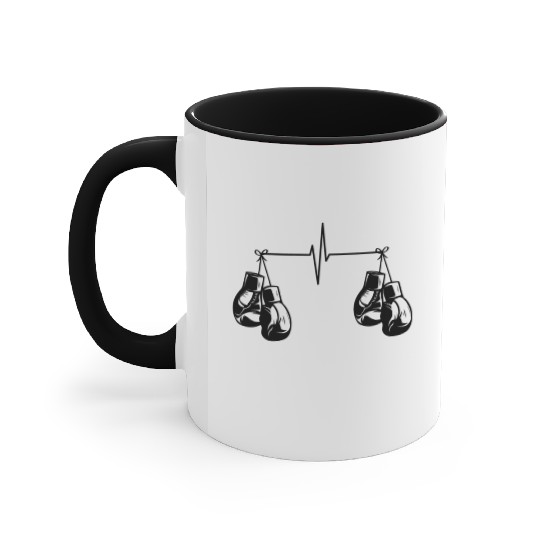 no boxing no life Accent Mugs
