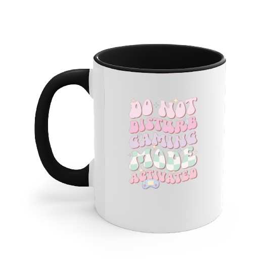 Do Not Disturb Gaming Mode Activated Accent Mugs