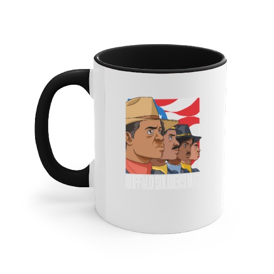 National Buffalo Soldiers Day July 28Th Patriotic Accent Mugs