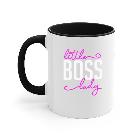 Little Boss Lady Baby Children Accent Mugs