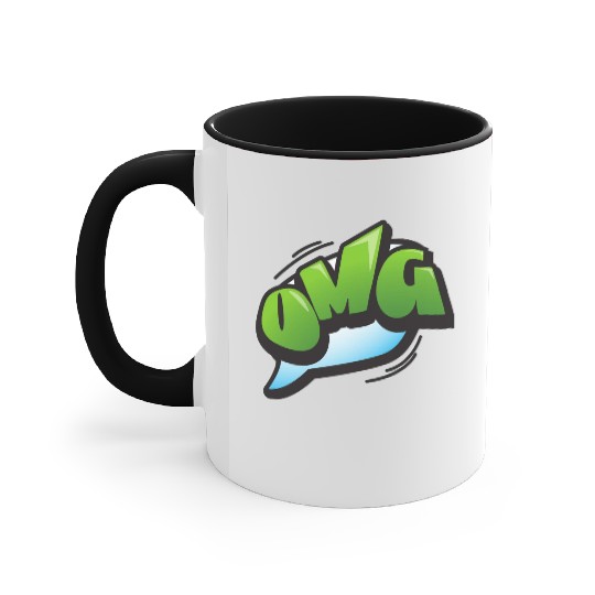 OMG Accent Mugs design