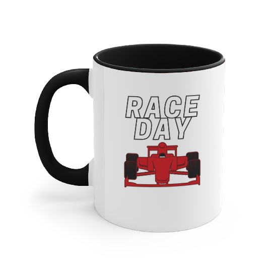Race Day tumblr Accent Mugs