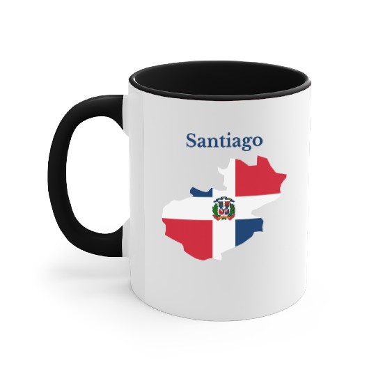 Santiago Province Dominican Republic Accent Mugs