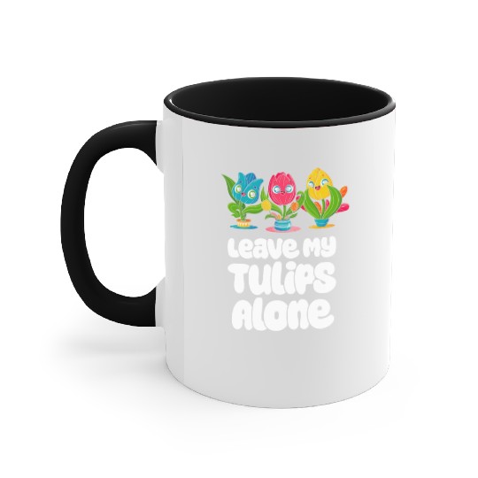 Tulip Gardening Cute Accent Mugs