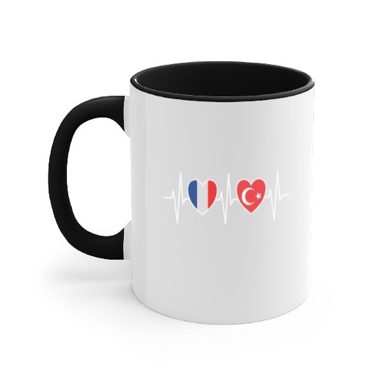 France T ShirtFrance And Turkey Accent Mugs