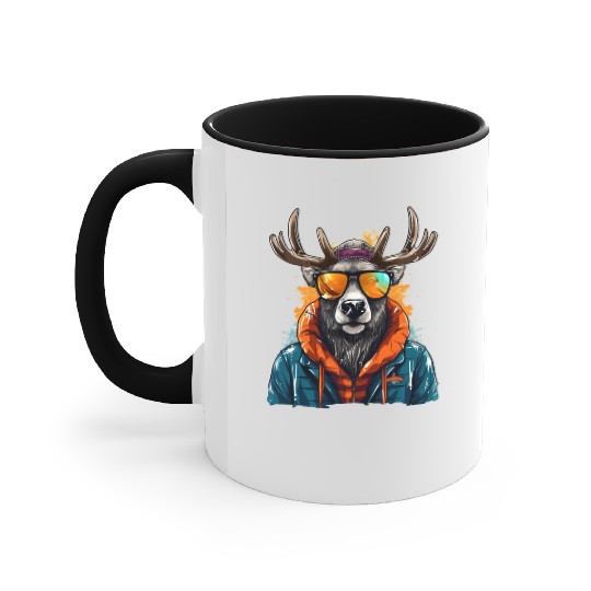 Reindeer Street Expedition | Reindeer Lovers Accent Mugs