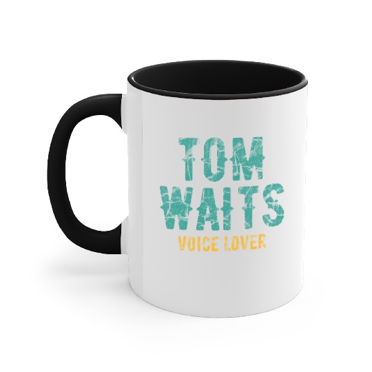 Tom Waits Voice Lover Retro Accent Mugs