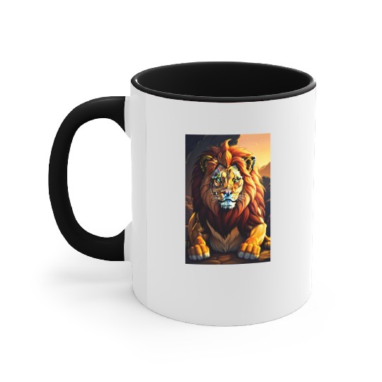 the lion king Accent Mugs
