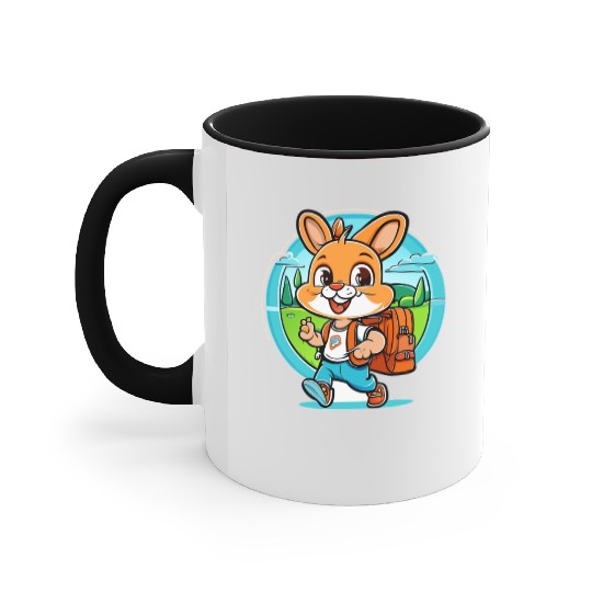 Back to school animals Accent Mugs