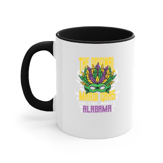 The Original Mardi Gras Albm Accent Mugs