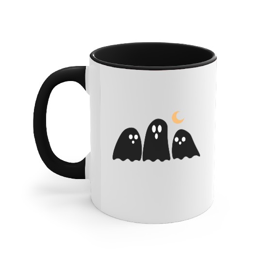 halloween 3 black Accent Mugs
