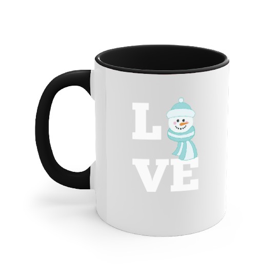 Love Snowman - Heartwarming Winter Apparel Accent Mugs