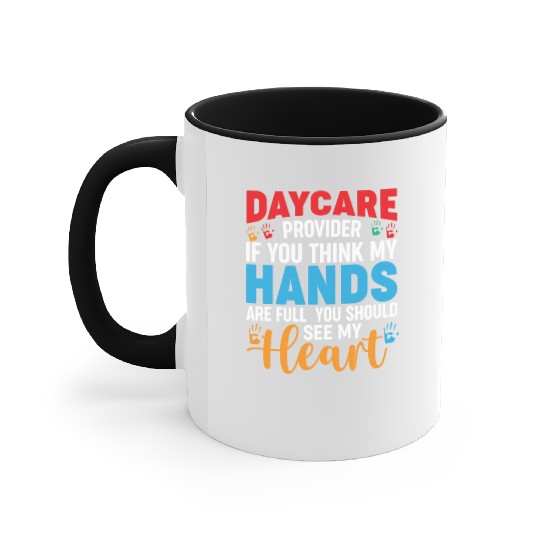 Daycare Provider Childcare Pre-k Teacher Appreciat Accent Mugs