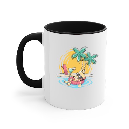 Pizza holidays Accent Mugs